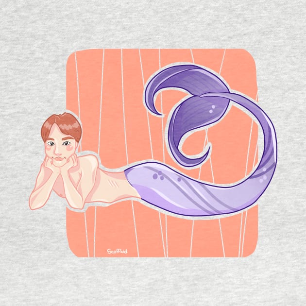 BTS J-Hope / Hoseok Mermaid by Scoffkid